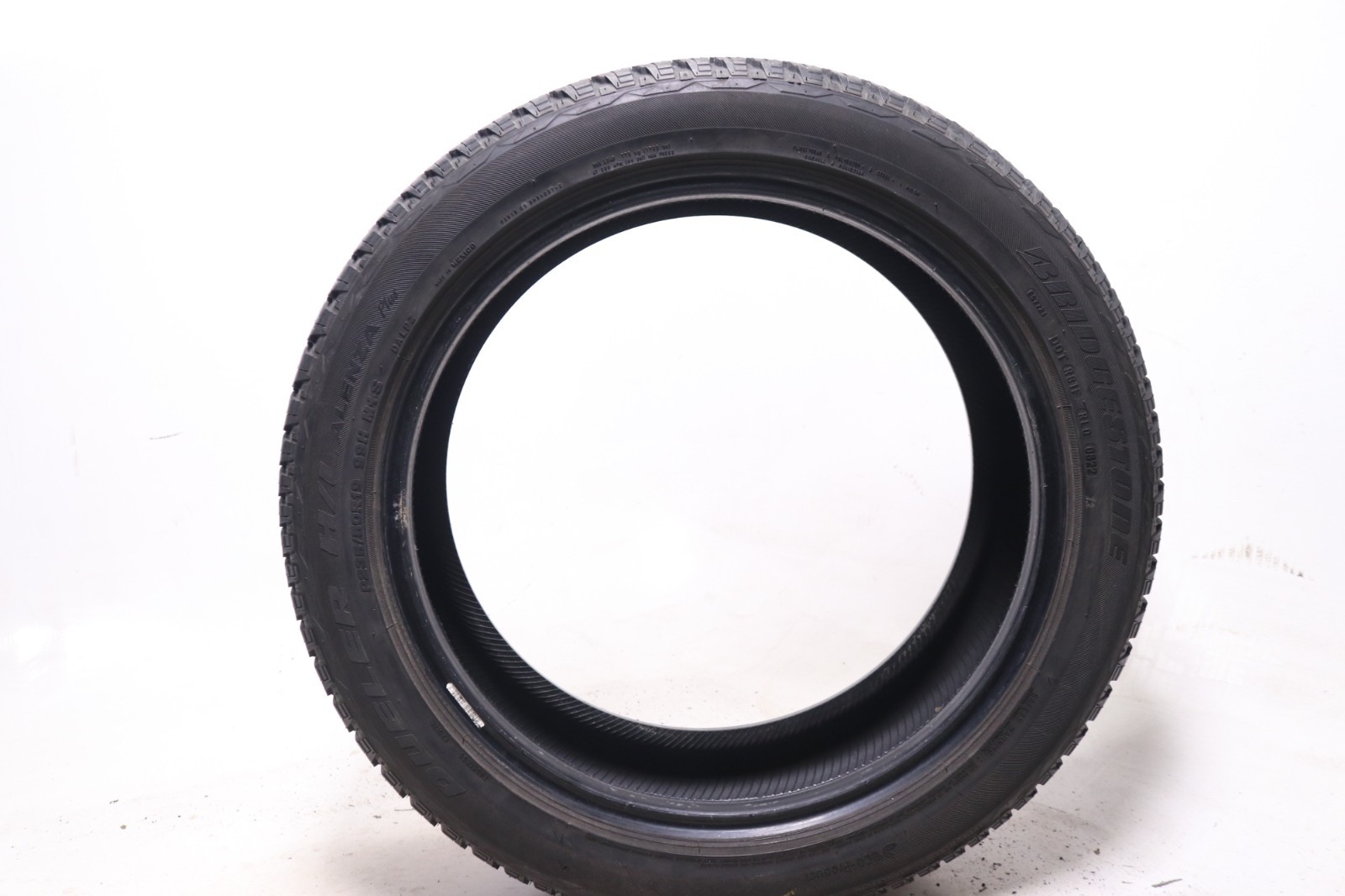 Set of 2 Used 235/50R19 Bridgestone Dueler H/L Alenza Plus – 99H – 7-8/32