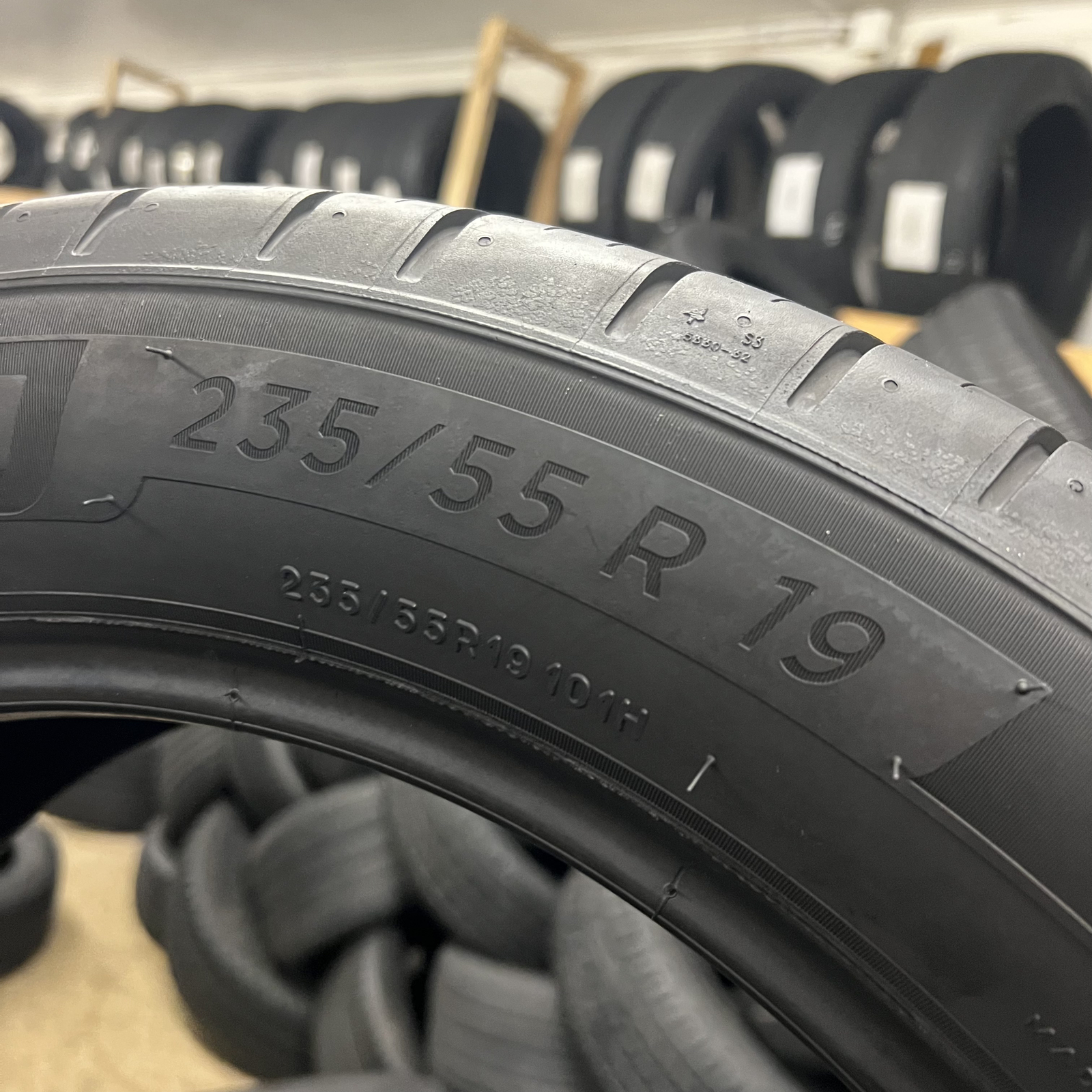 1 Tire LikeNew Michelin Primacy All Season GOE Acoustic 235/55R19 101H DOT.0623