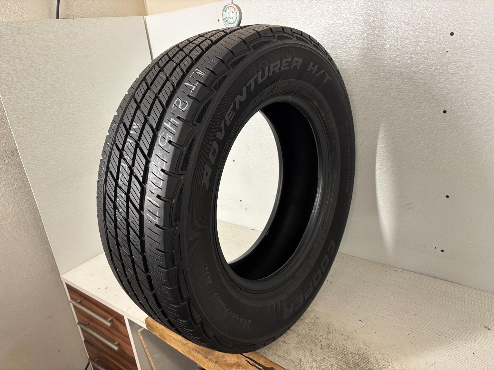 NO SHIPPING ONLY LOCAL PICK UP 1 Tire LT 245 70 17 Cooper Adventurer H/T 9.00/32