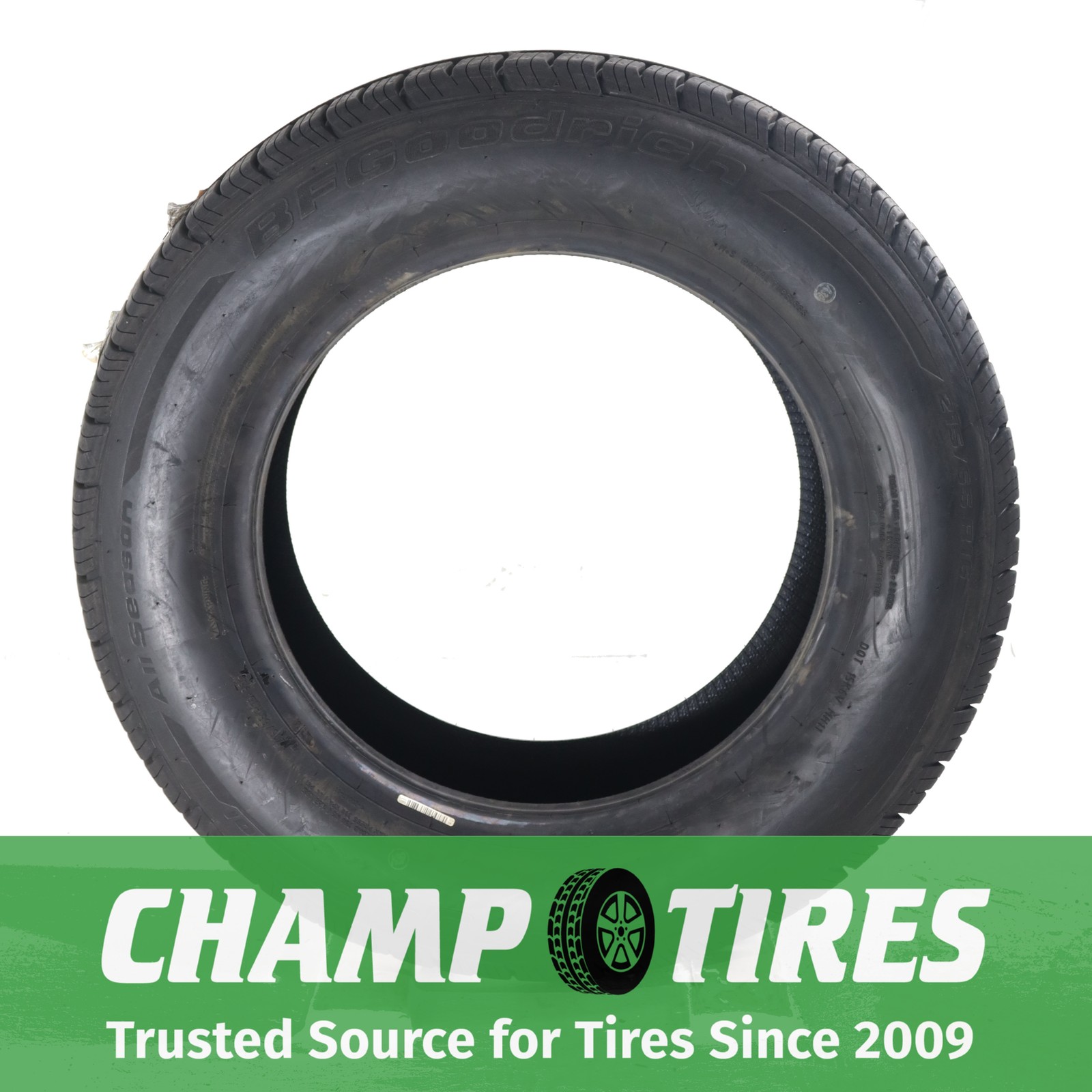 Set Of 4 P215/65R16 BFGoodrich NEW Advantage Control A/S 98 H New 11/32nds