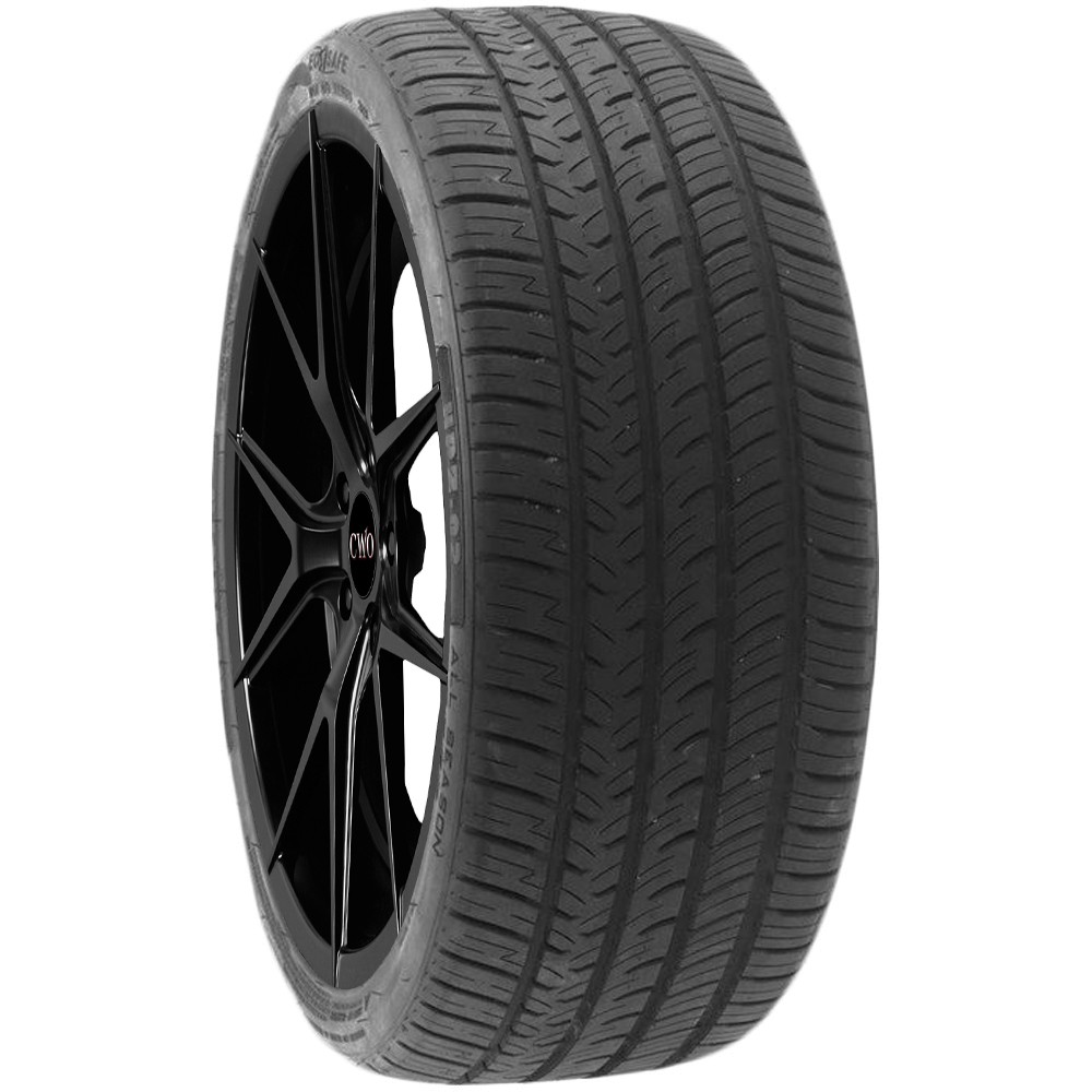(QTY 2) 245/30ZR20 Advanta HPZ-02 90W XL Black Wall Tires