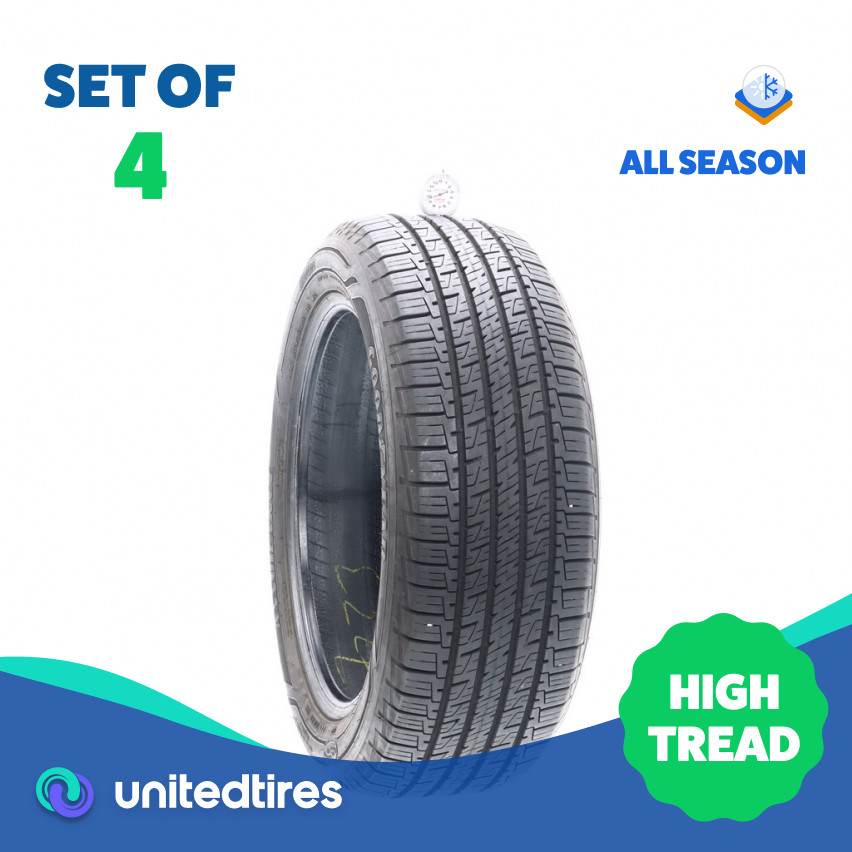 Set of (4) Used 215/55R18 Goodyear Assurance MaxLife 94H – 9.5-11/32 (1ACY5)