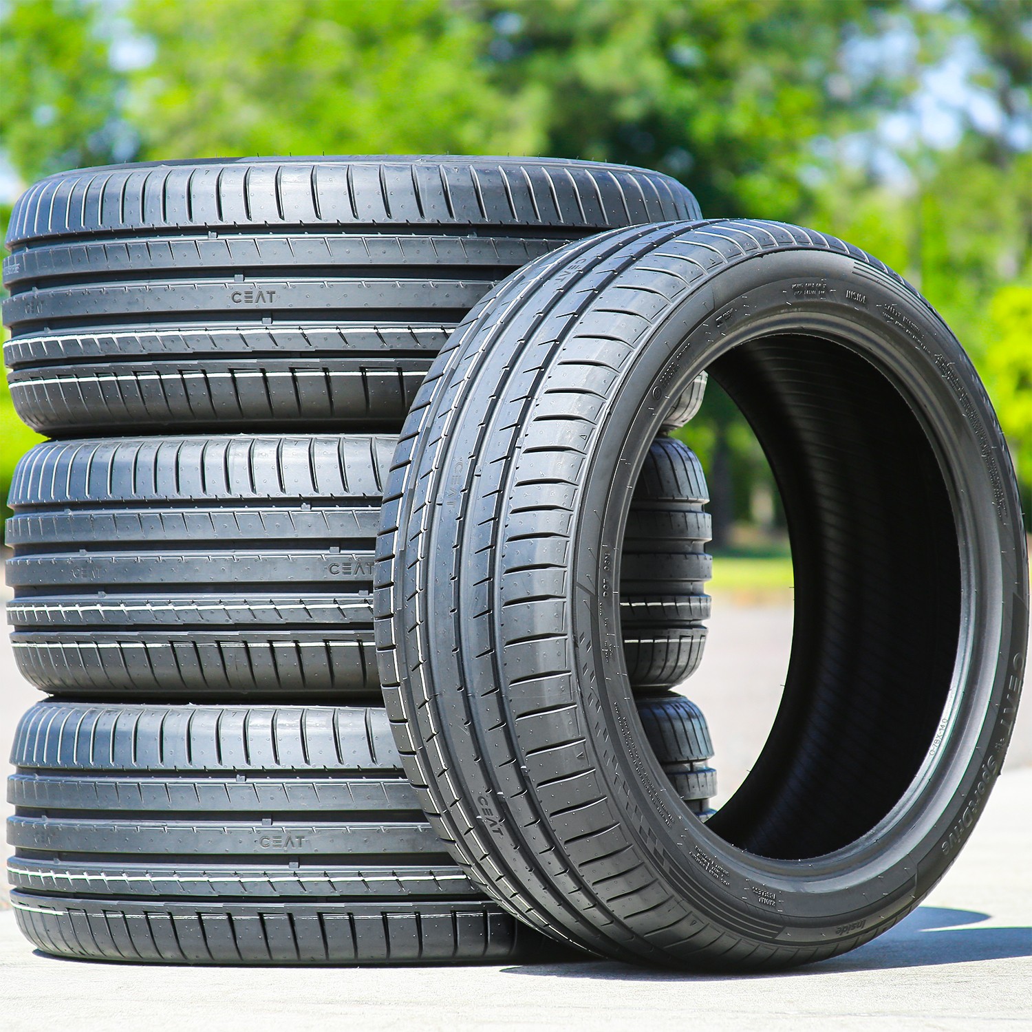2 Tires Ceat SportDrive 265/35R20 99Y XL High Performance