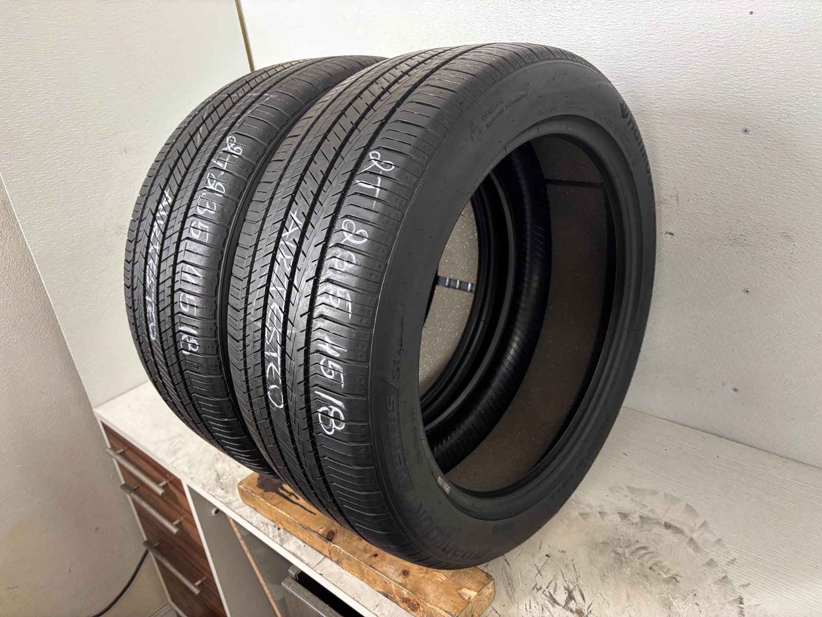 NO SHIPPING ONLY LOCAL PICK UP 2 Tires 235 45 18 Hankook Ventus S1 AS