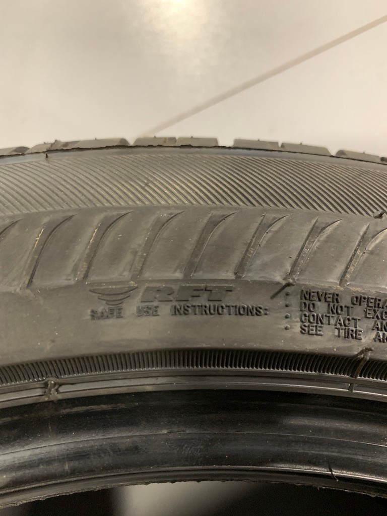 1 New 225 50 18 Bridgestone Drive Guard RFT All Season Run Flat Tire