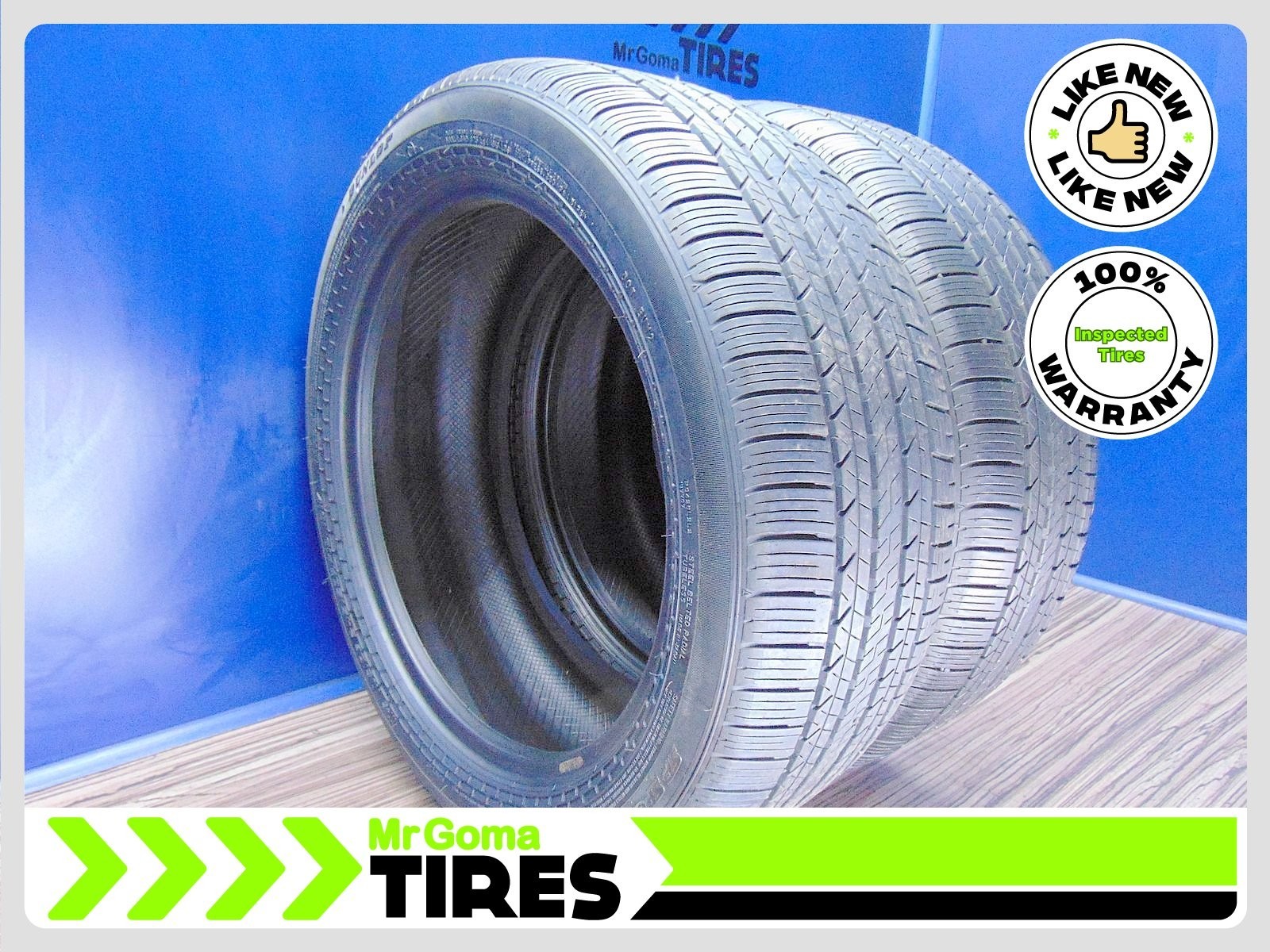 2 USED TIRES DUNLOP SP SPORT MAXX A1 A/S DSST CTT RFT 245/50R19 85%LIFE Run Flat