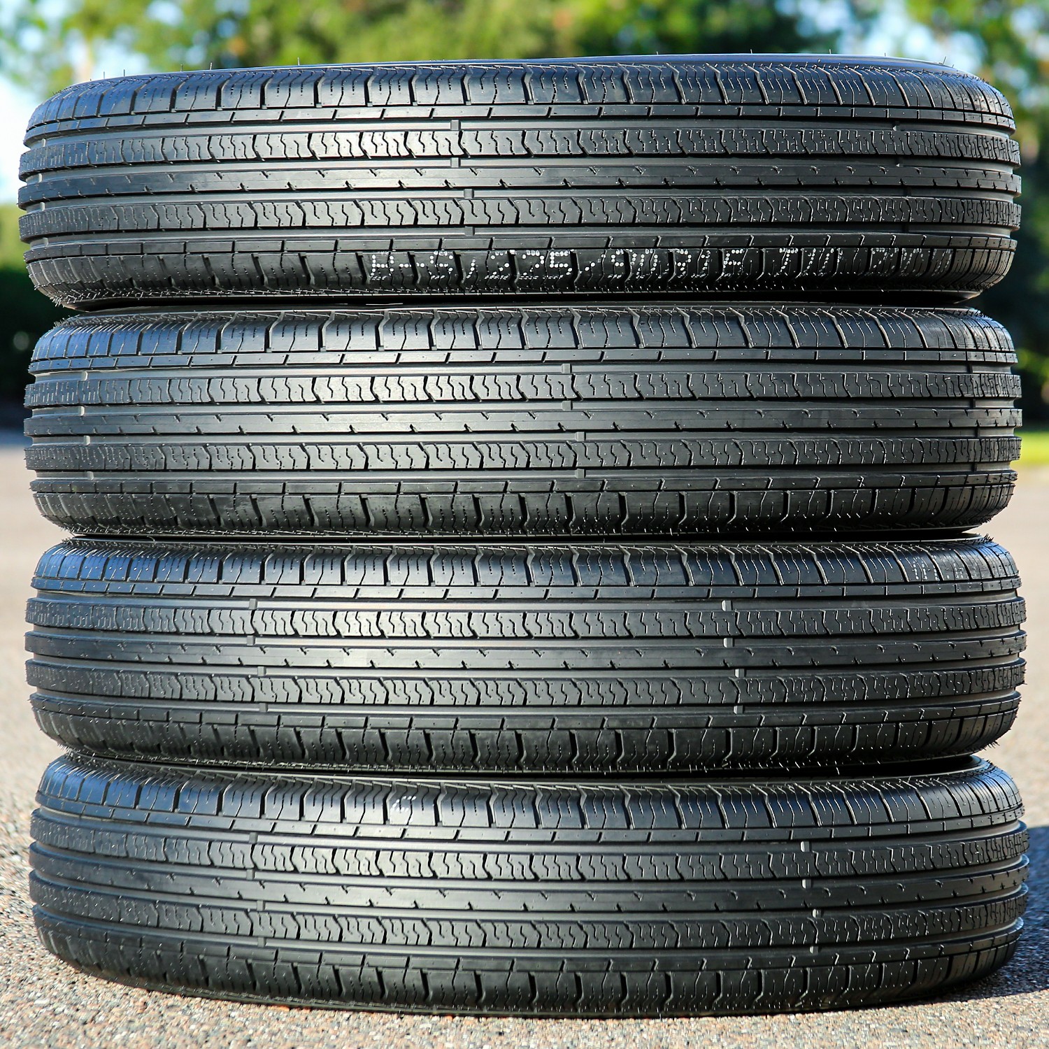 2 Tires Arroyo Special Trailer Semi-Steel ST 205/75R15 Load C 6 Ply Trailer