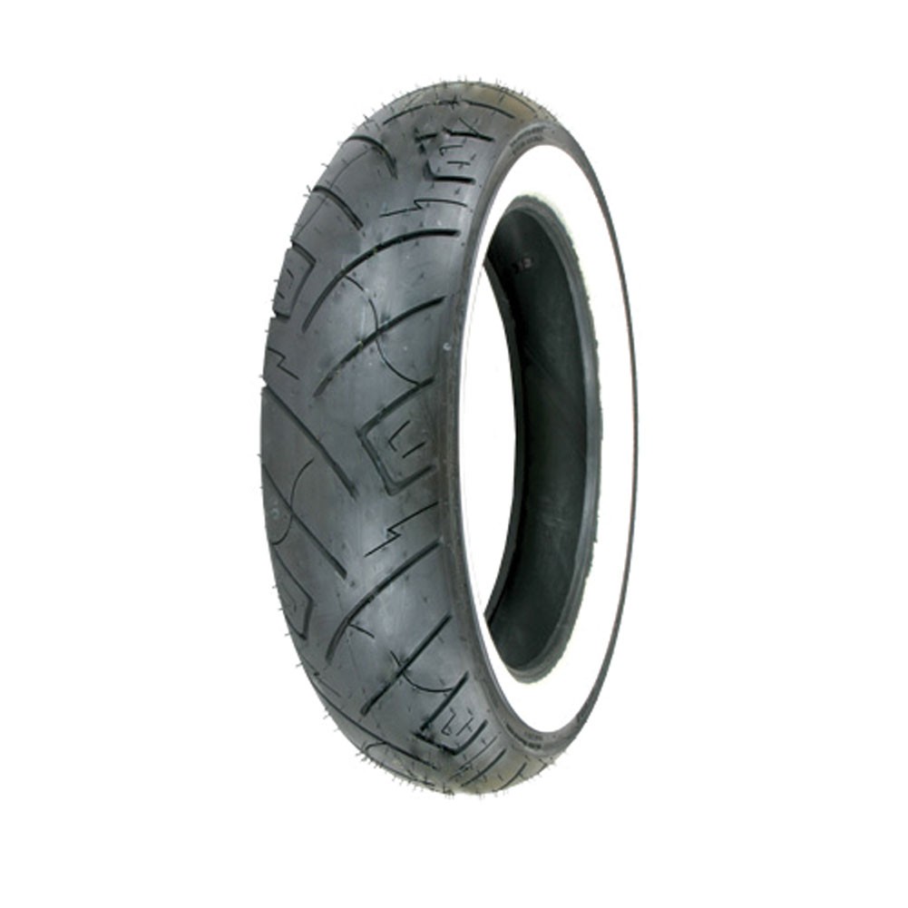 Shinko 87-4584 777 Front H.D. Motorcycle 120/70B-21 (68V) White Wall Tire