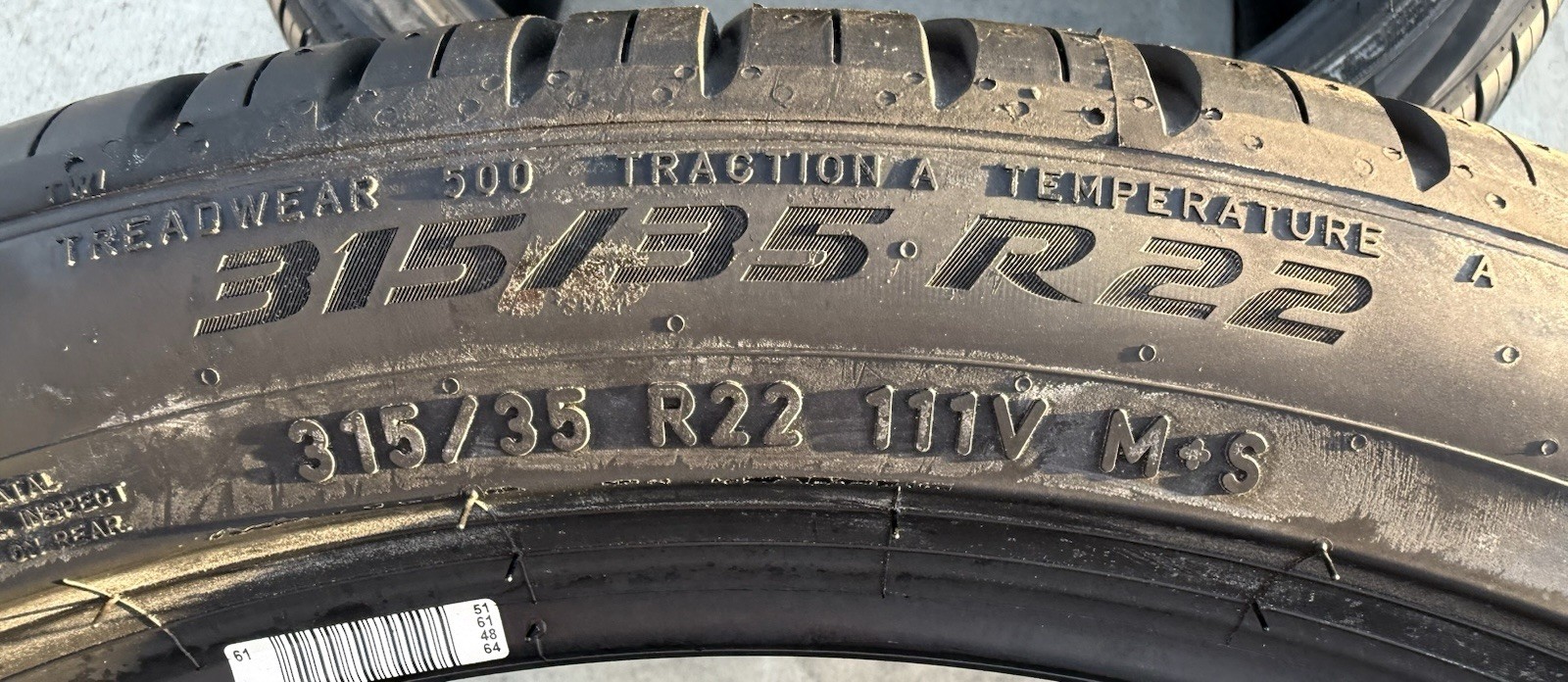 Set of TWO BRAND NEW 315/35R22 111V Pirelli Scorpion Zero A/S All Season Tires
