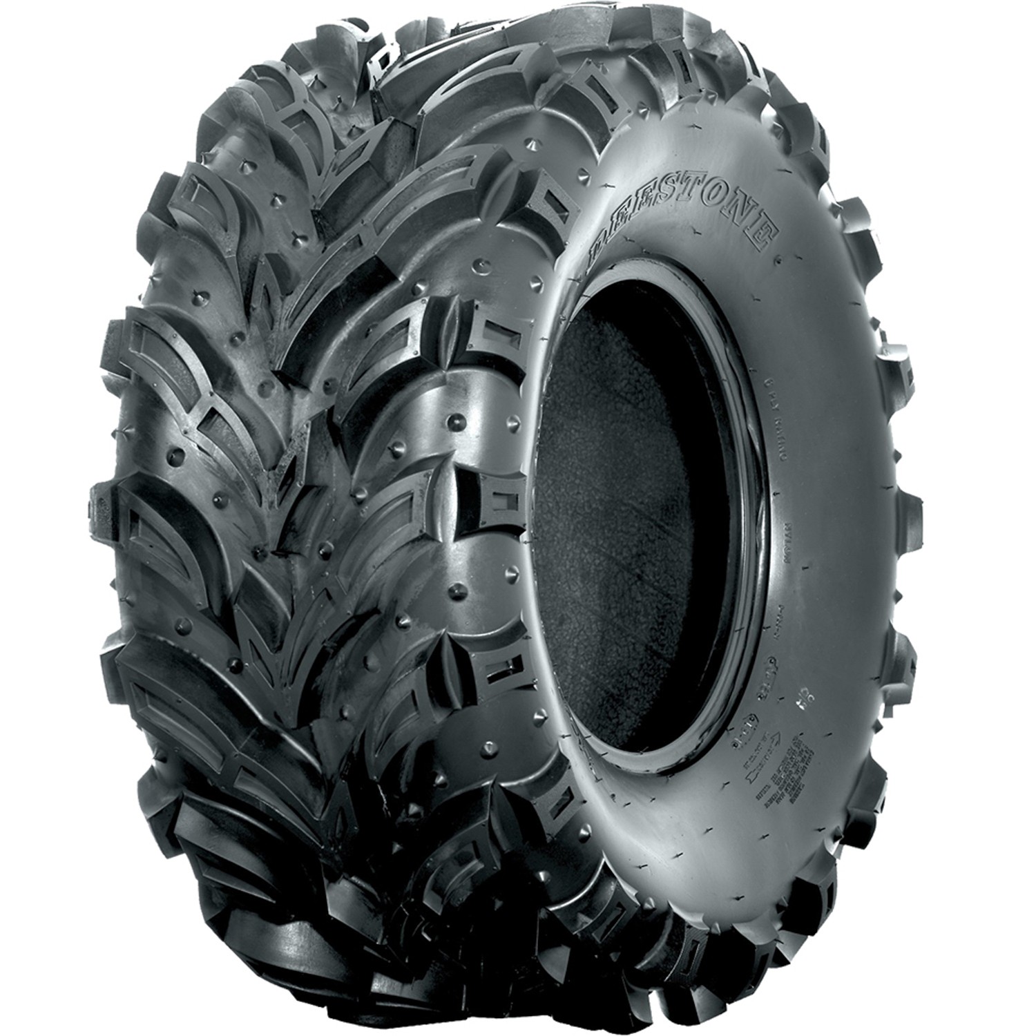Tire 25×10.00-12 25×10-12 Deestone D936 Mud Crusher MT M/T ATV UTV 50F 6 Ply