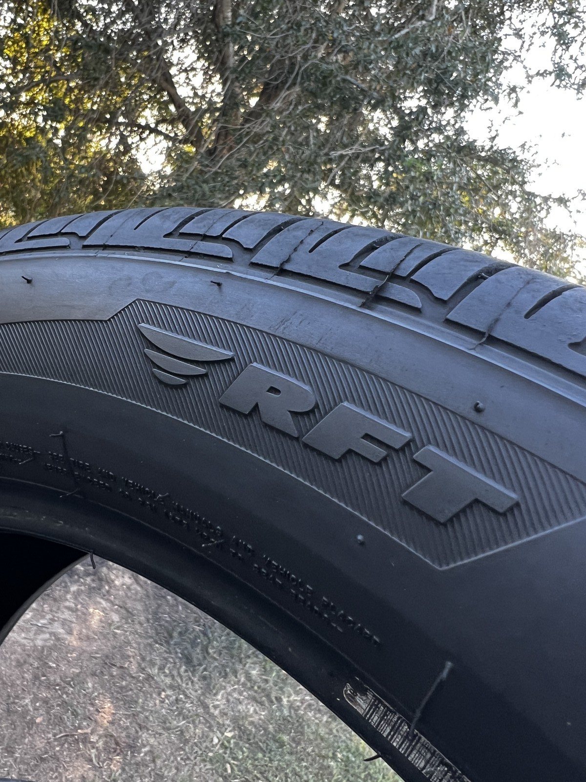 1 Tire Bridgestone Dueler H/P Sport AS RFT ★ BMW 245/50R19 105H DOT.4623 8/32