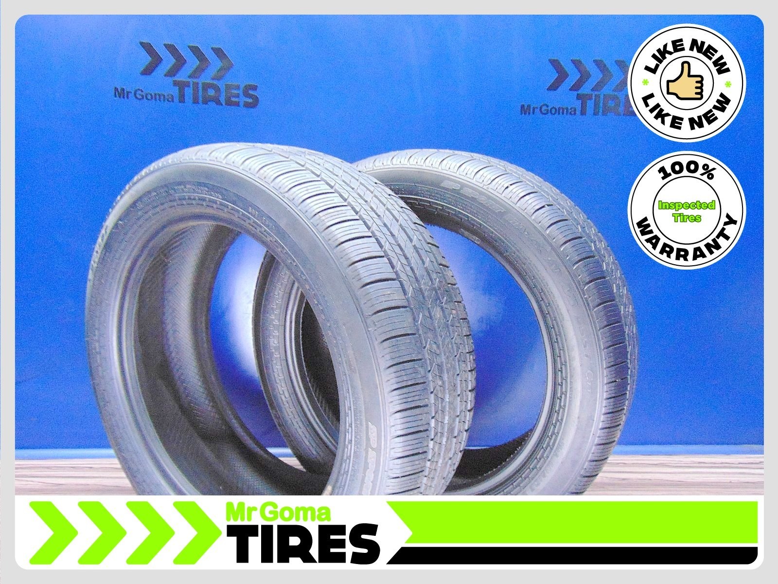 2 USED TIRES DUNLOP SP SPORT MAXX A1 A/S DSST CTT RFT 245/50R19 85%LIFE Run Flat