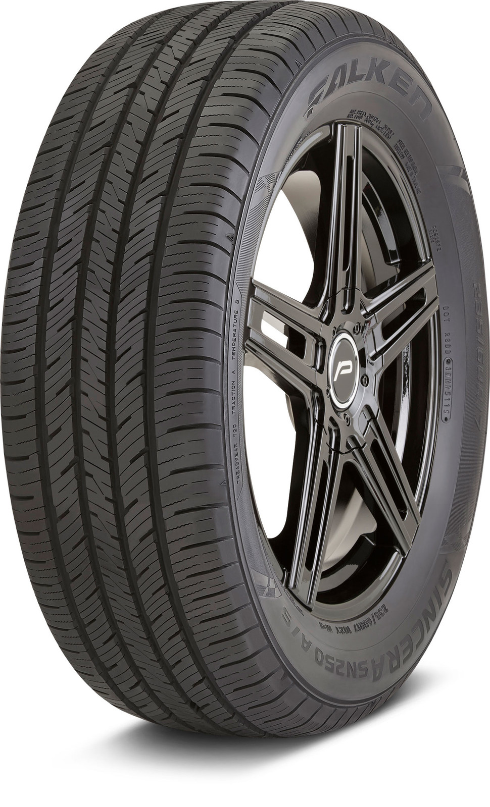 Set of 4 Falken Sincera SN250 A/S 195/55R15 85V Tires 1955515 195 55 15