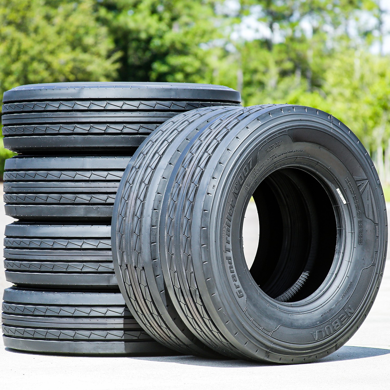 2 Tires Nebula Grand Trailer-N’ 007 All Steel ST 235/80R16 Load G 14 Ply Trailer