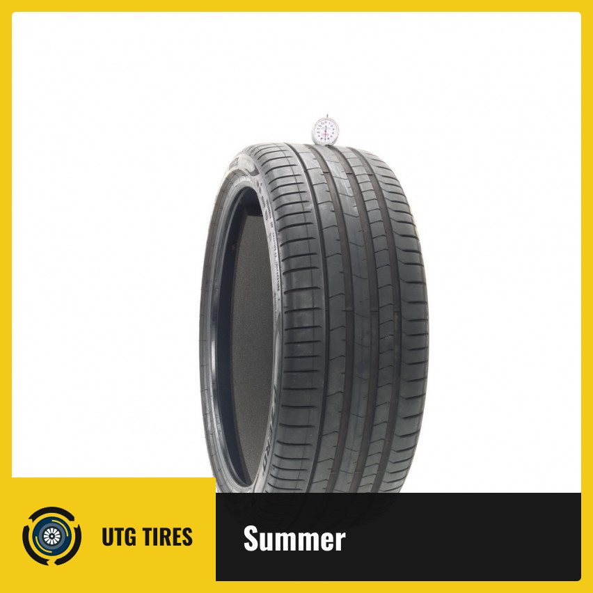 Used 245/35R21 Pirelli P Zero PZ4 LM1 Elect PNCS 99Y – 7/32