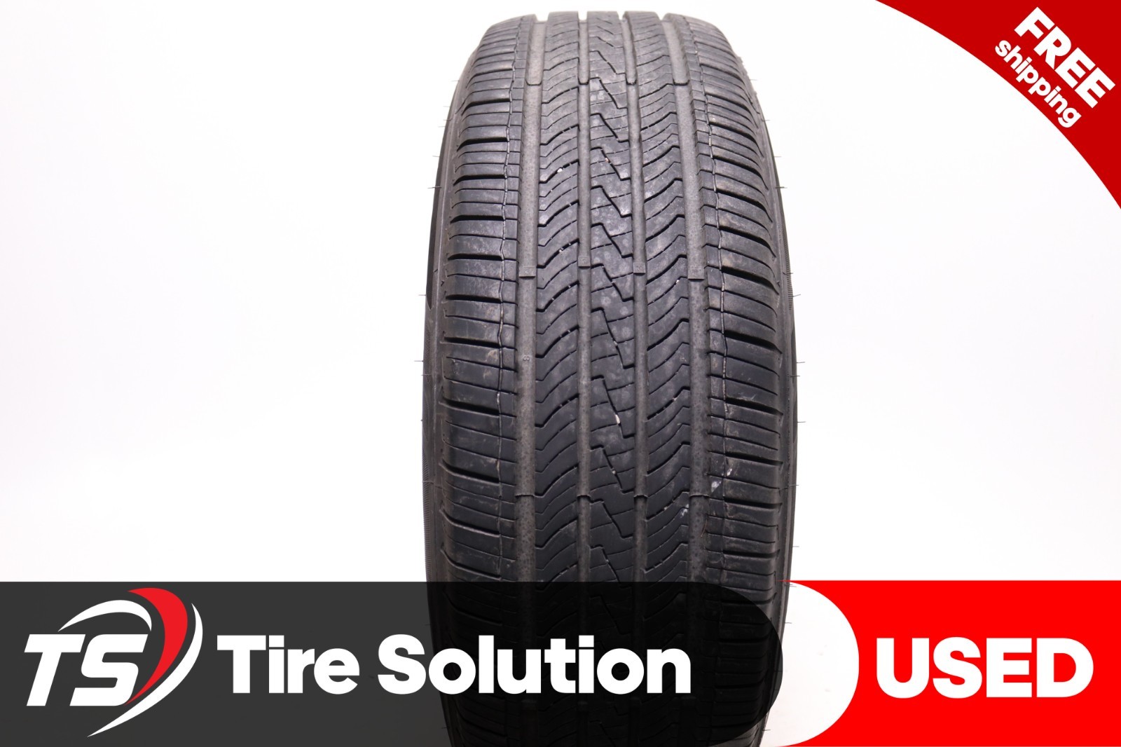 Set of 2 Used 225/65R17 Cooper Endeavor plus – 102H – 8.5-9/32