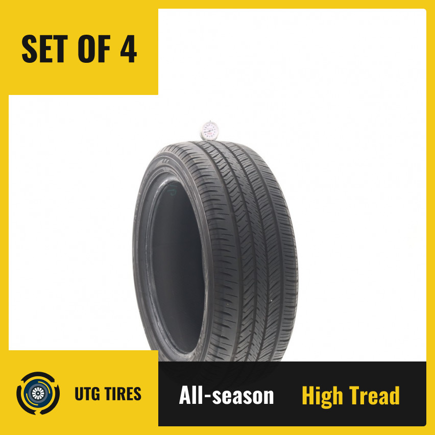 Set of (4) Used 215/50R17 Yokohama YK-GTX 95V – 9.5-11/32