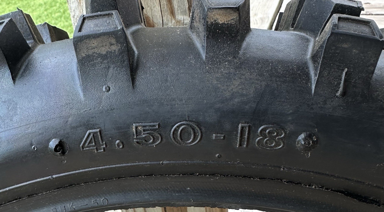 Motocross Tire 4.50 – 18 Rare One Off Firestone