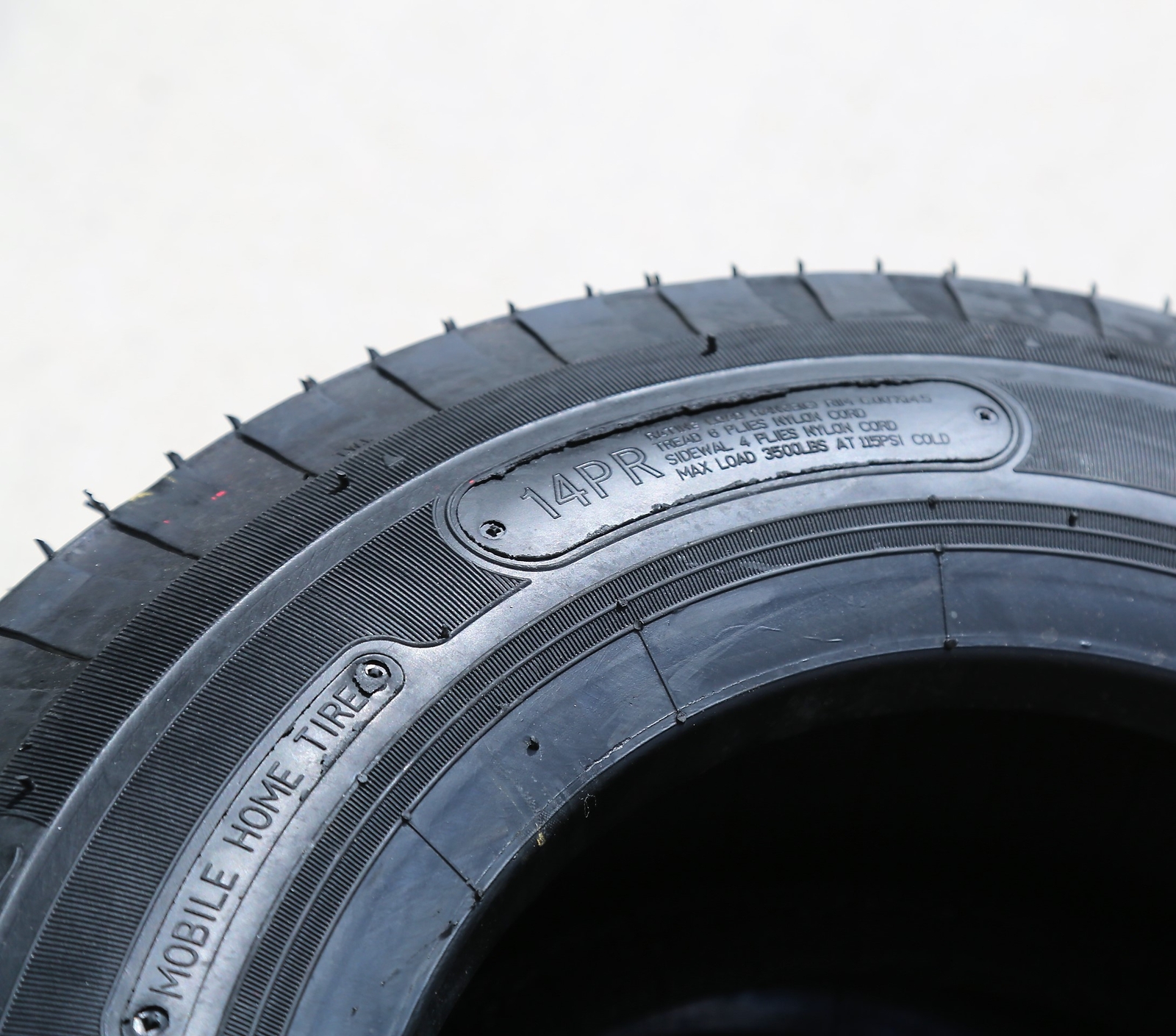 Tire Nama NM519 ST 8-14.5 8.00-14.5 G 14 Ply Heavy Duty Mobile Home Trailer