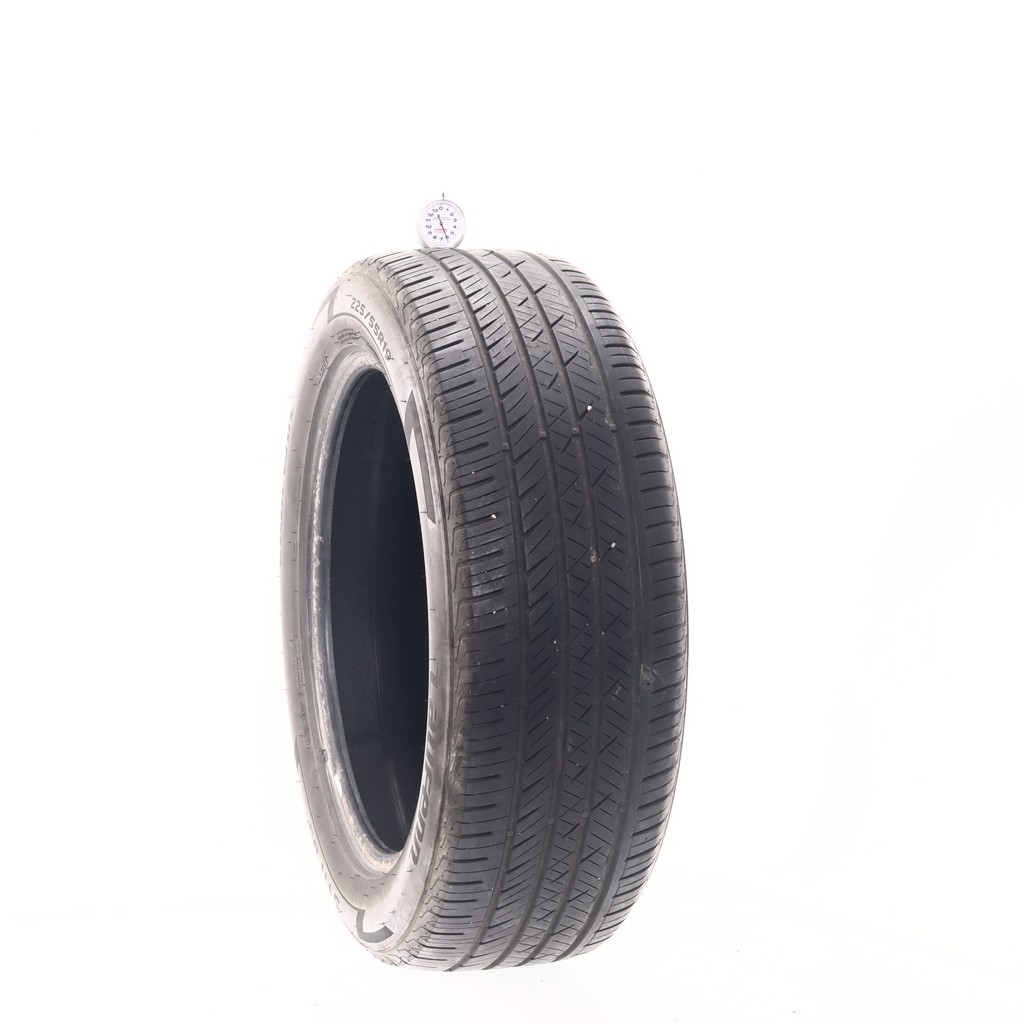Set of (4) Used 225/55R19 Laufenn S Fit AS 99V – 5-7/32