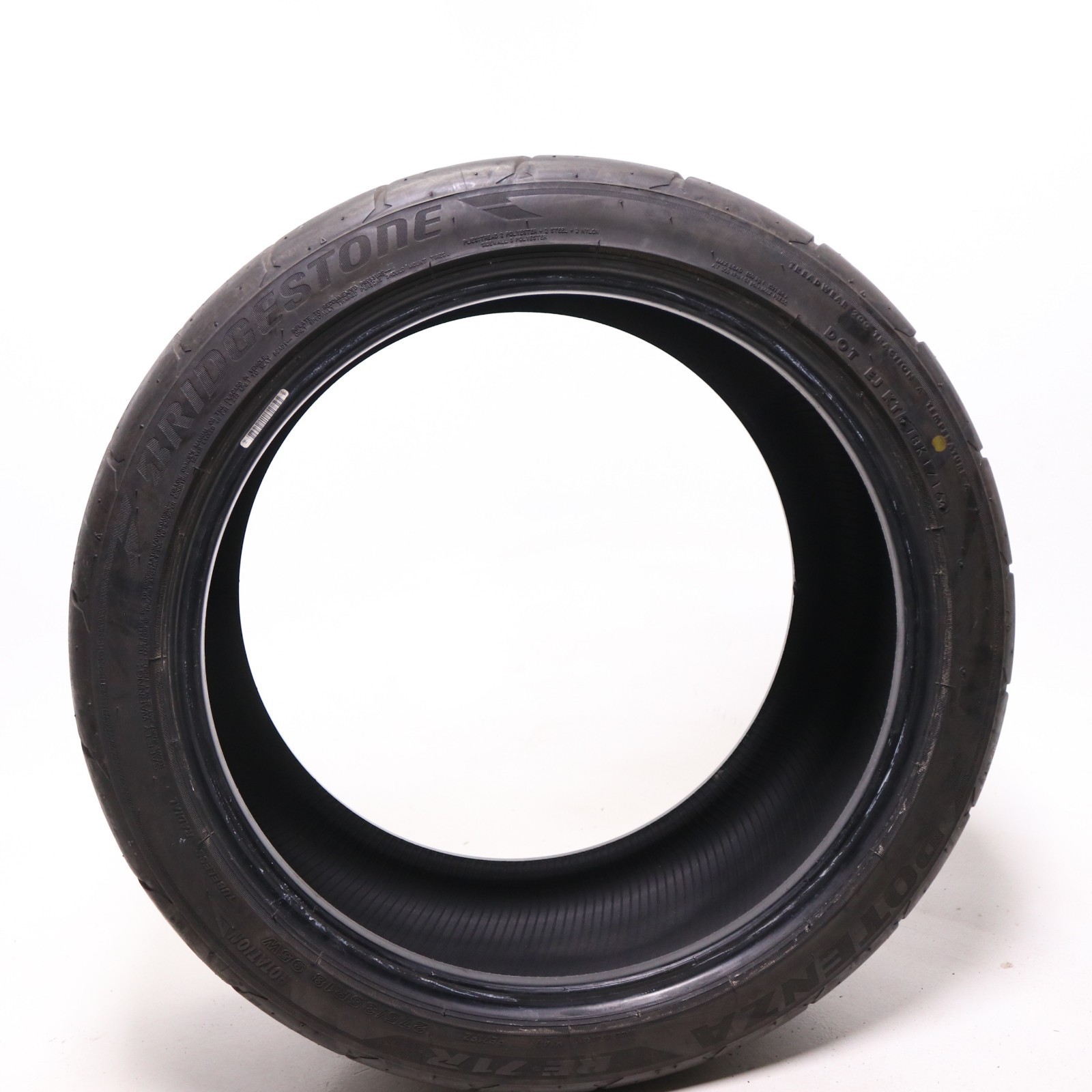 Set of 2 Used 275/35R18 Bridgestone Potenza RE-71R – 95W – 7/32