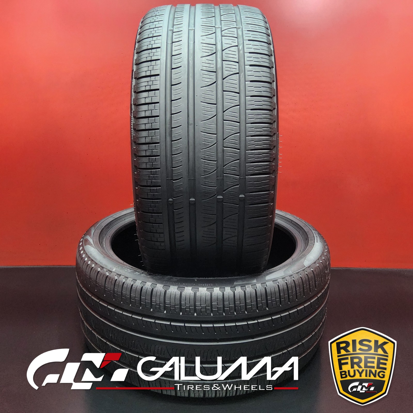 Set of 2 Tires Pirelli Scorpion Verde All season NE0 295/35R21 295/35/21 #95530
