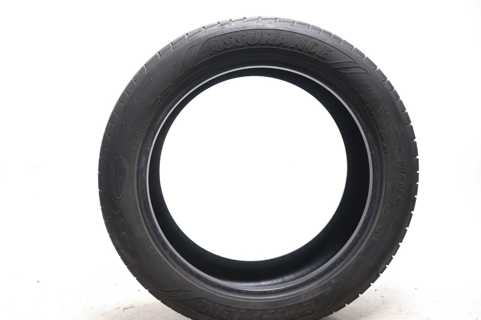 Set of 4 Used 245/50R20 Goodyear Assurance MaxLife – 102V – 9.5-10.5/32