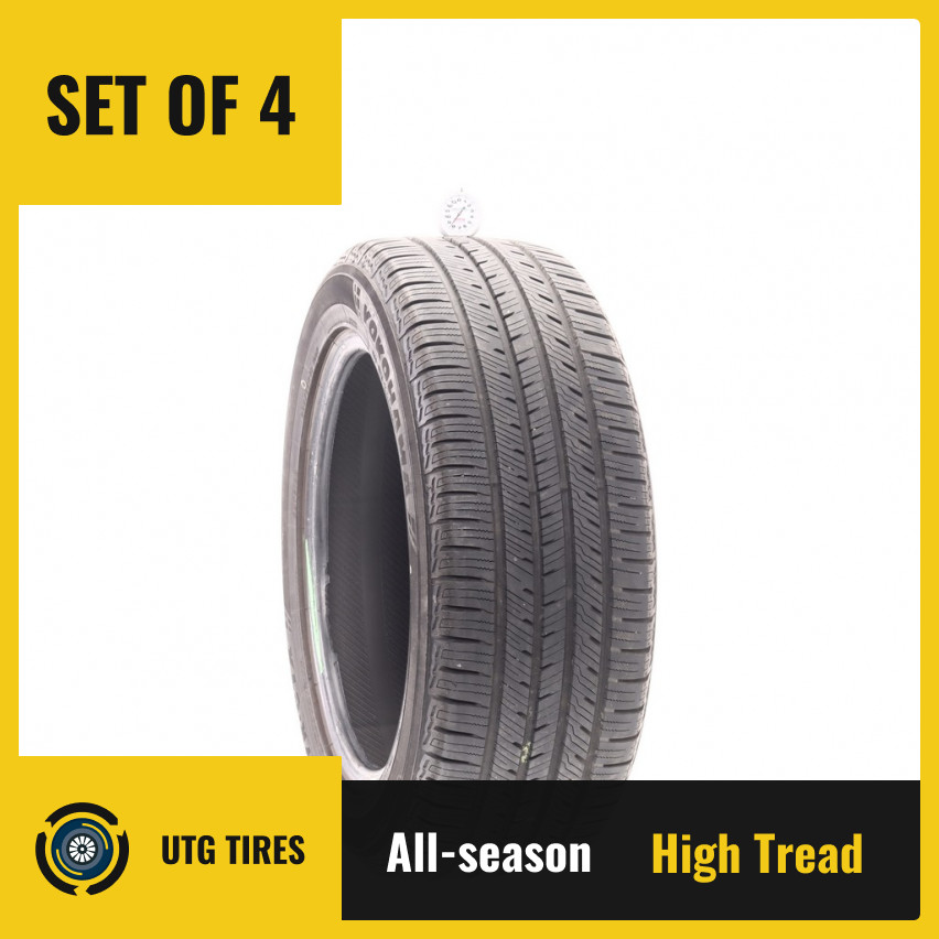 Set of (4) Used 235/55R18 Yokohama YK-CTX 100V – 8.5/32