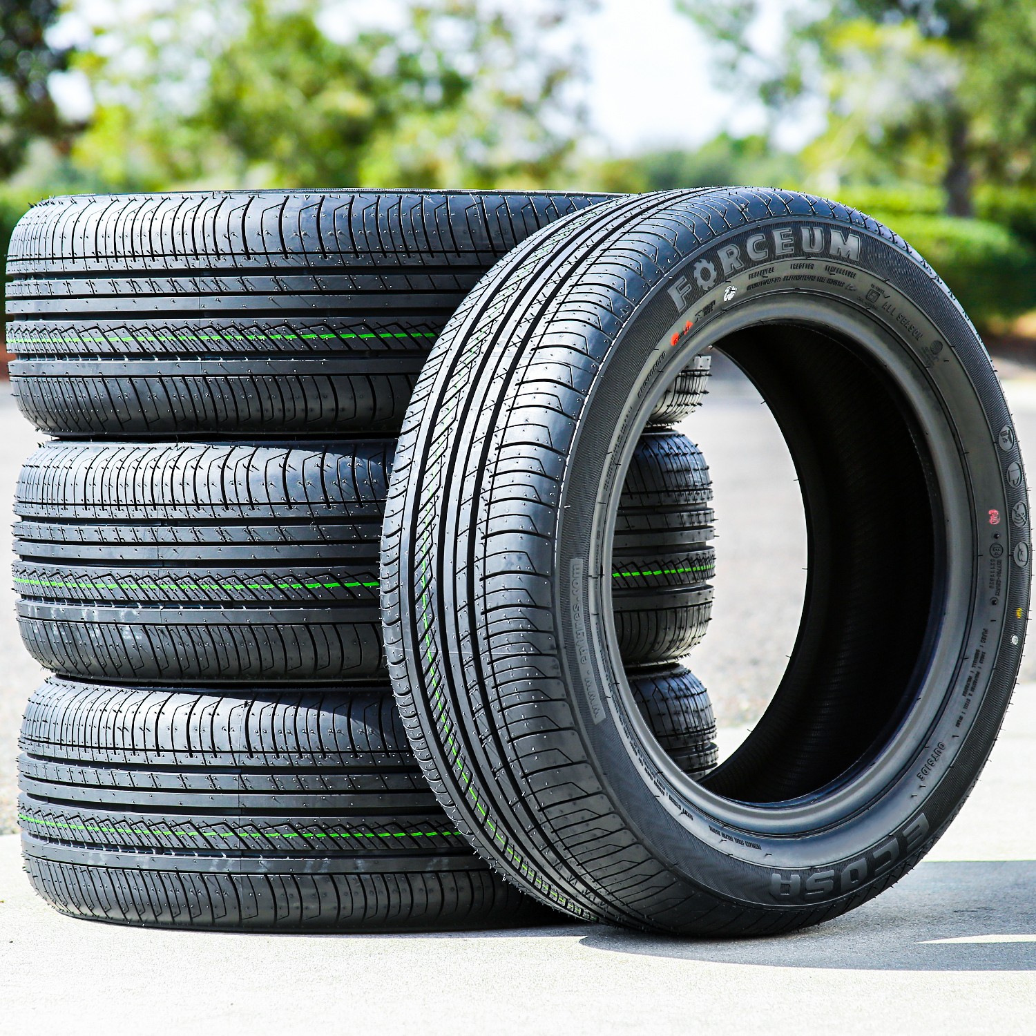 2 Tires 185/70R14 Forceum Ecosa AS A/S All Season 88H