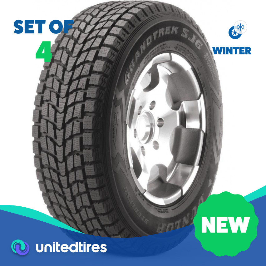 Set of (4) New 205/70R16 Dunlop Grandtrek SJ6 97Q