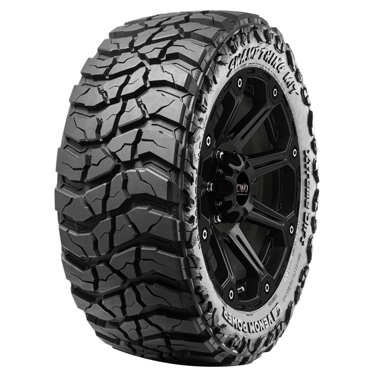 4 New Venom Power Swampthing M/t – Lt265x75r16 Tires 2657516 265 75 16