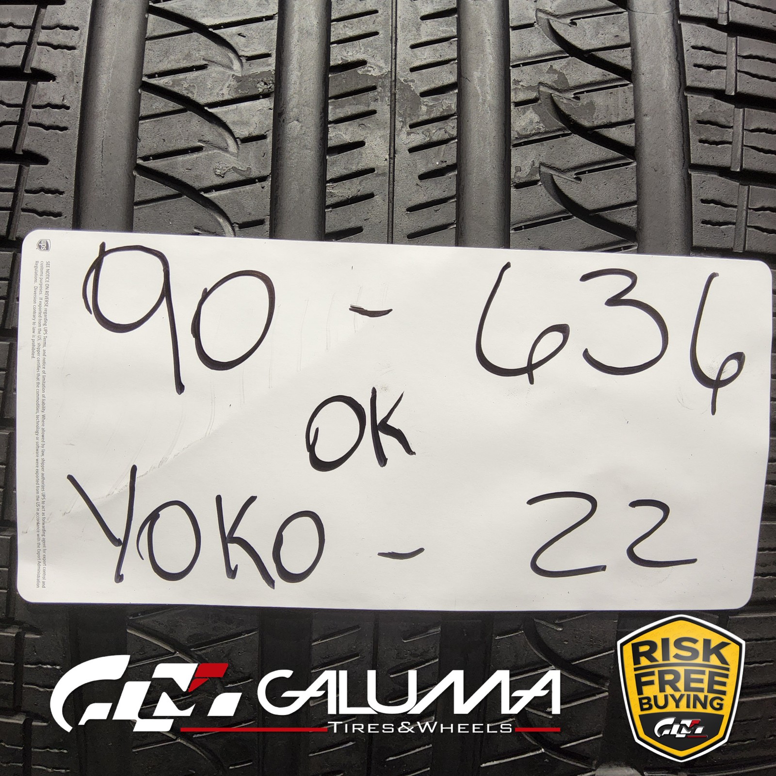 Set of 2 Tires Yokohama Advan V35A NC0 XL 315/35R22 315/35/22 3153522 #90636