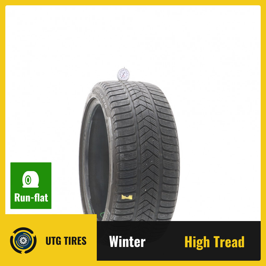 Used 245/40R18 Pirelli Winter Sottozero 3 Run Flat 97V – 8/32