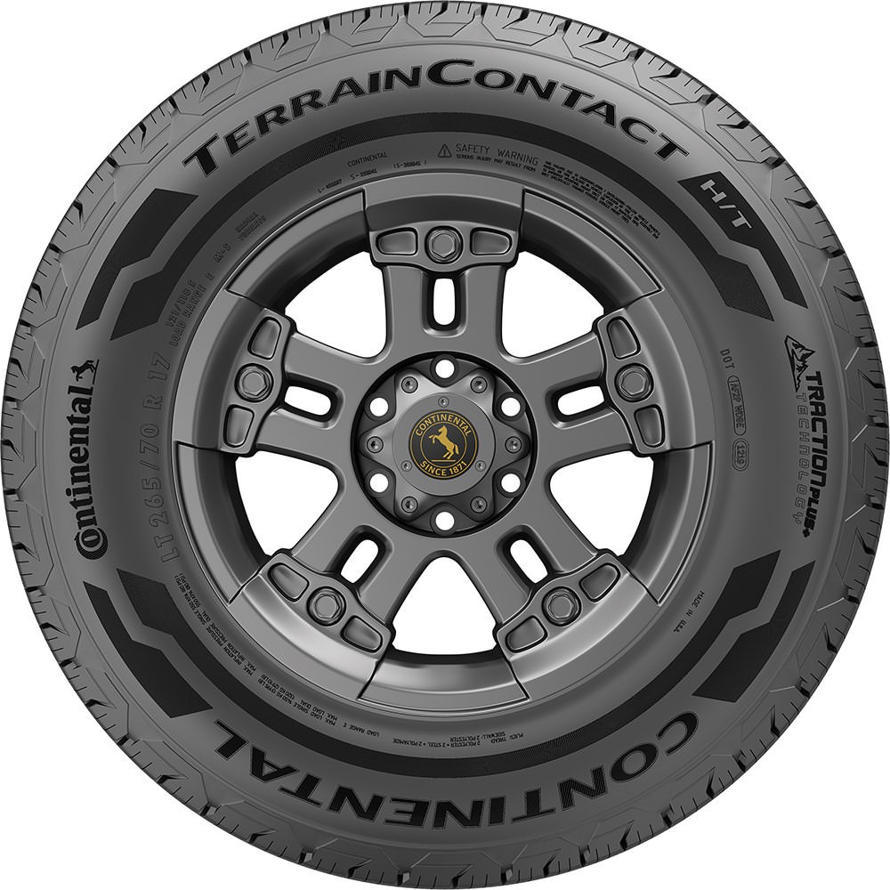 Set of 4 Continental Terrain Contact H/T LT235/80R17/10 10-Ply 120R Tires 235801