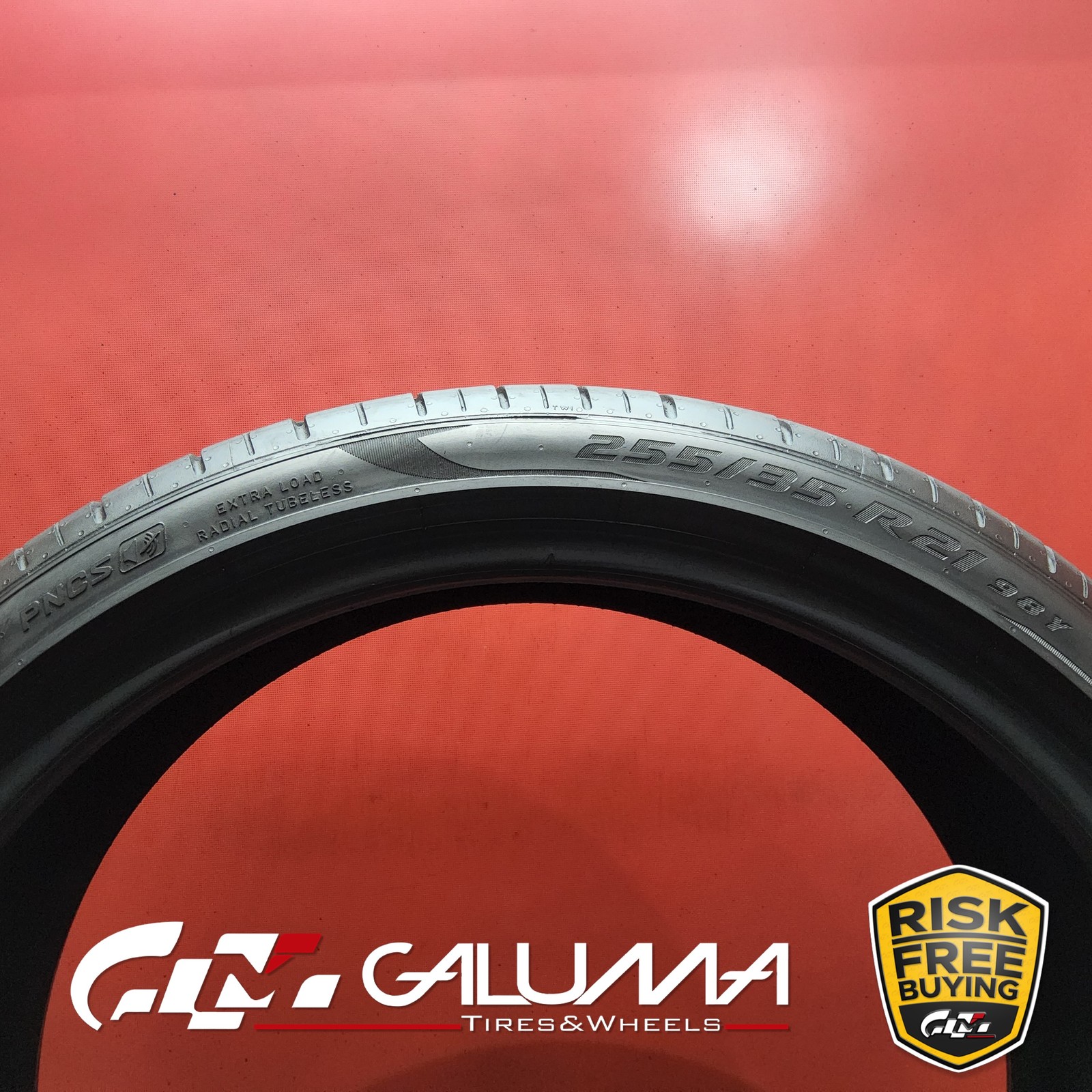 1 Tire LikeNEW Pirelli P-Zero (PZ4) PNCS 255/35R21 2553521 98Y No Repairs #95224