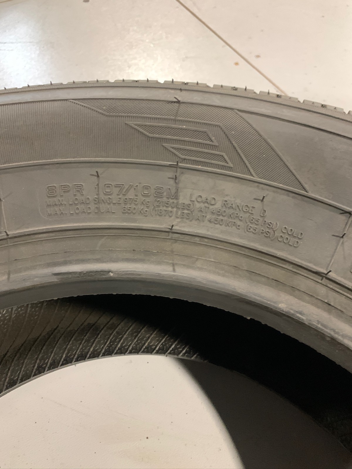 1 New ST 205 75 15 LRD 8 Ply RBP Conveyor ST Radial Trailer Tire