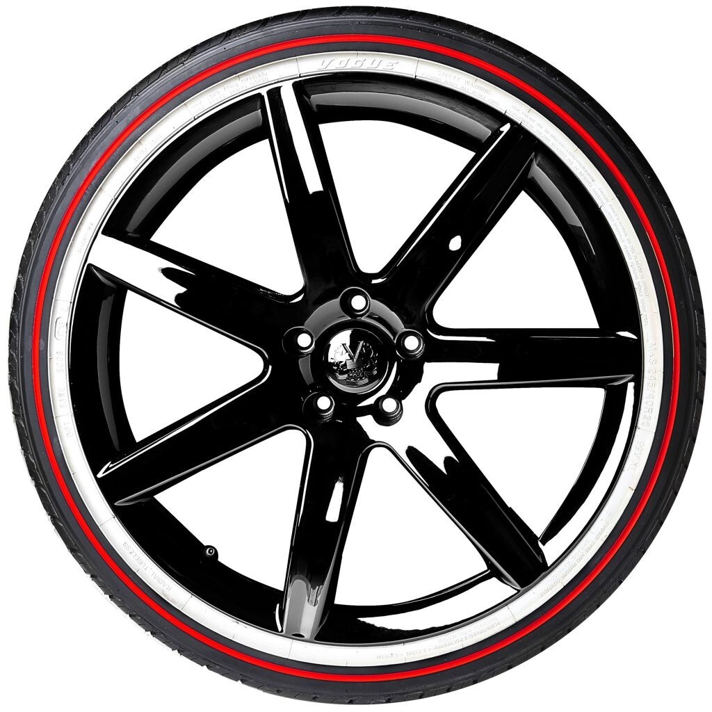 (1) 245/40R20 VOGUE TYRES RED STRIPE 245 40 20 TIRES