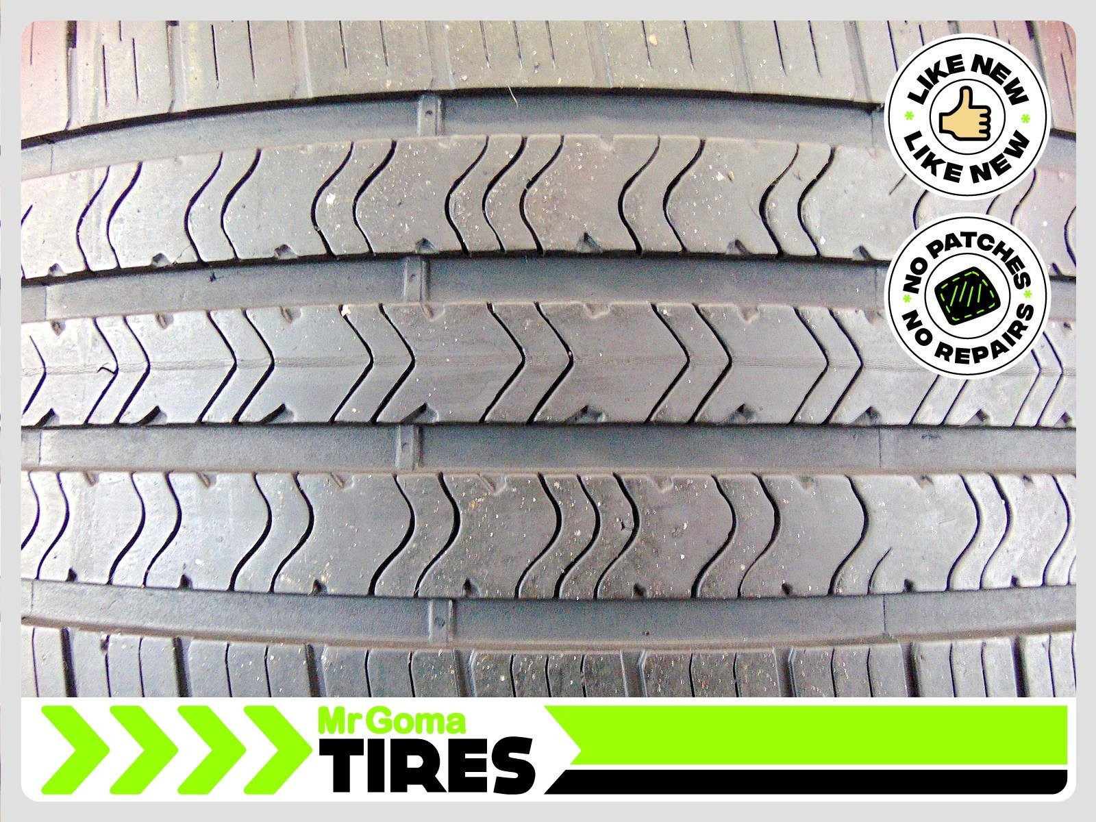 2 GOODYEAR EAGLE SPORT A/S MOE RFT XL 285/40R20 USED TIRES 7.3/32 TREAD 2854020