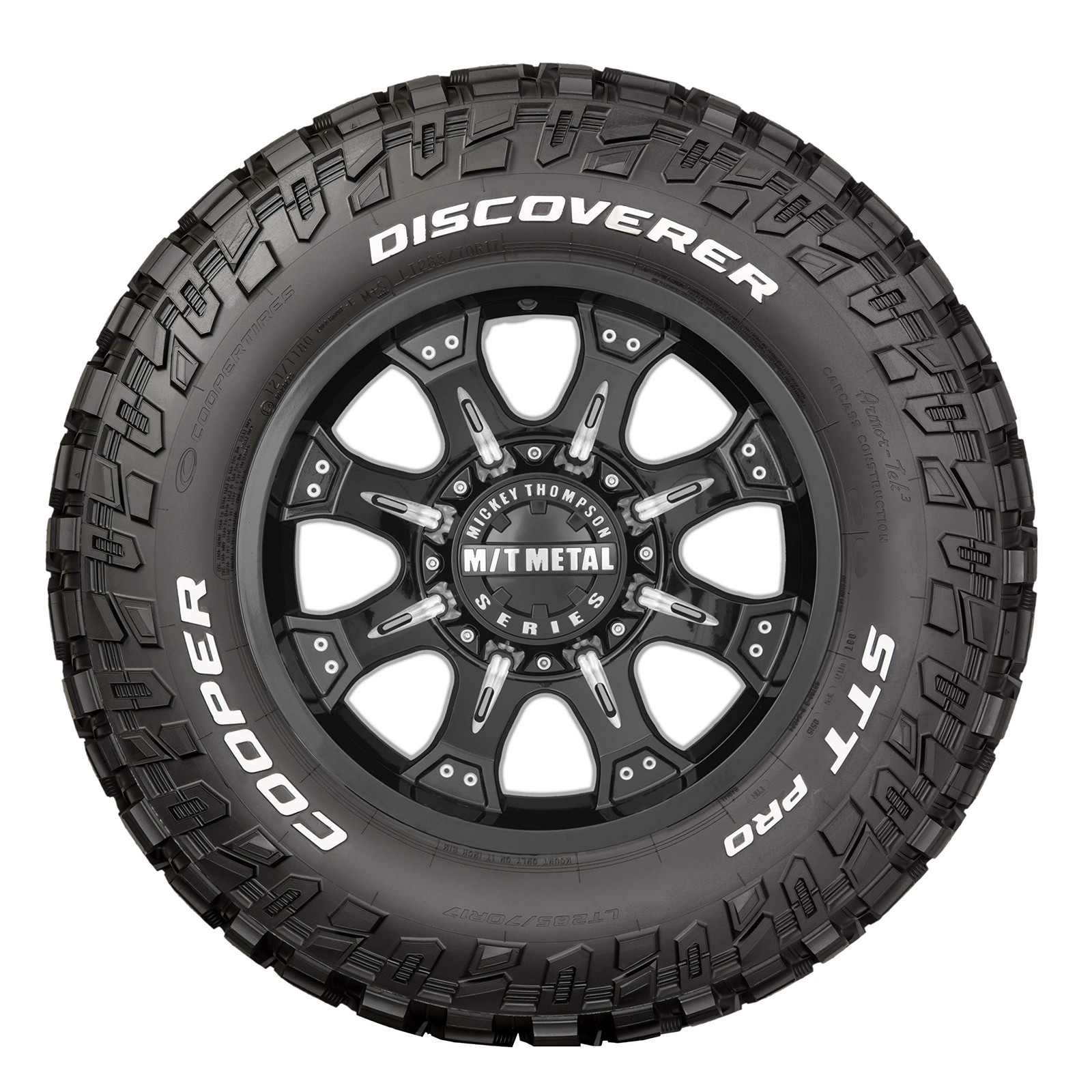 Cooper Discoverer STT Pro All-Season 40X13.50R17LT 121Q, Black