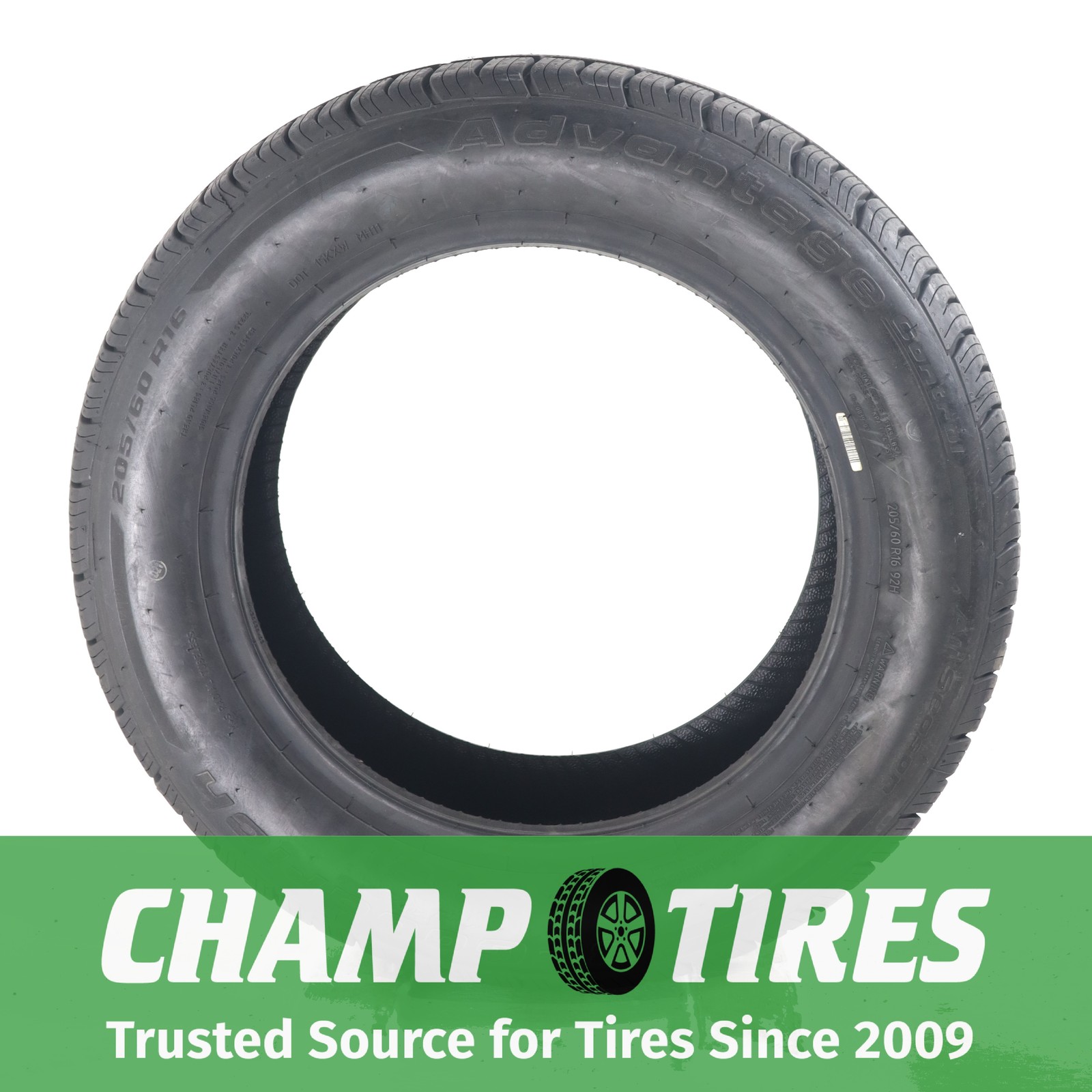 P205/60R16 BFGoodrich NEW ADVANTAGE CONTROL A/S 92 H New 11/32nds
