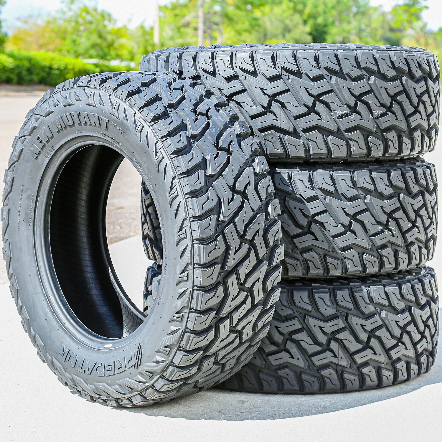 Tire Predator New Mutant X-RT LT 285/70R17 Load E 10 Ply R/T Rugged Terrain
