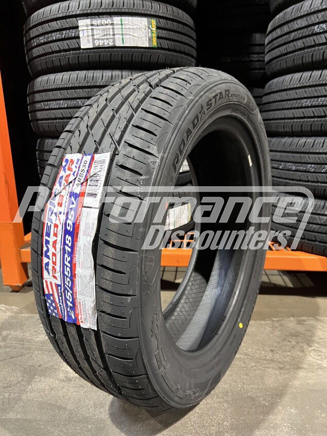 4 New American Roadstar Sport A/S Tires 215/55R18 95V SL BSW 215 55 18 2155518