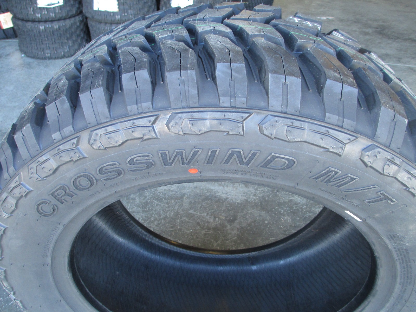 4 New 33×12.50R22 Inch Crosswind Mud Tires 33125022 12.50 33 1250 22 M/T MT R22