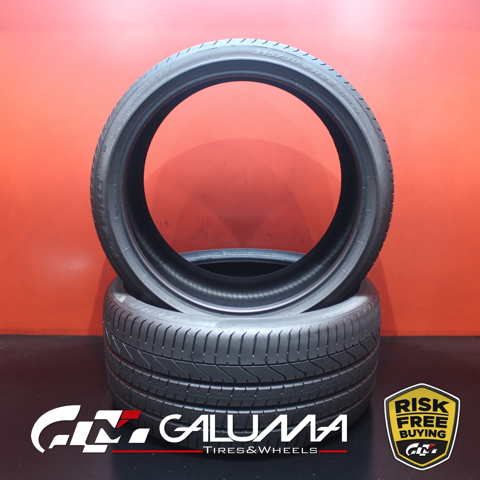 2X Tires Pirelli P Zero 315/30/22 315/30ZR22 3153022 107Y #71729