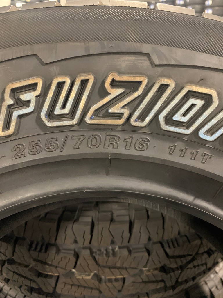1 New 255 70 16 (111T) Fuzion SUV All Season Tire