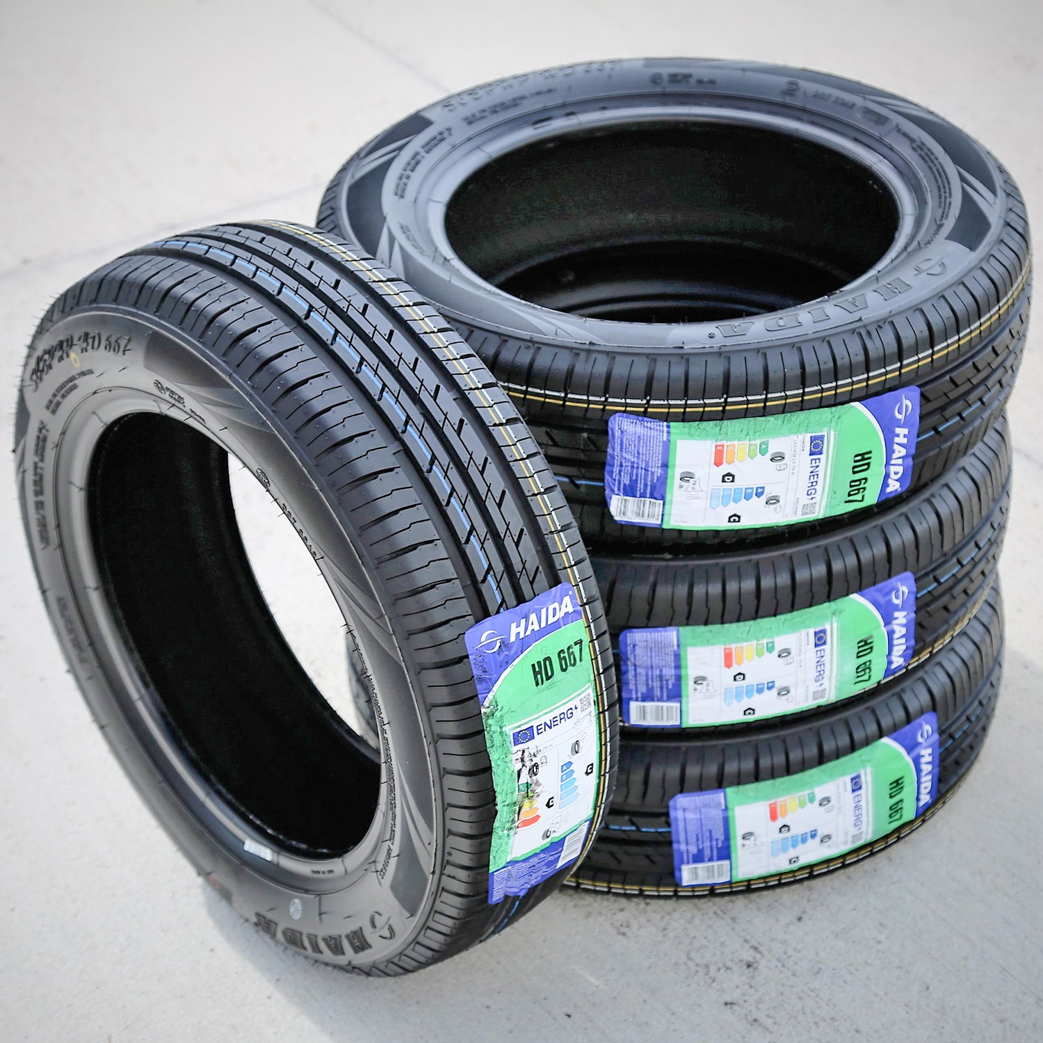 4 Temporary Spare Tires Haida SCEPHP HD667 T155/80R17 111M Temporary Spare