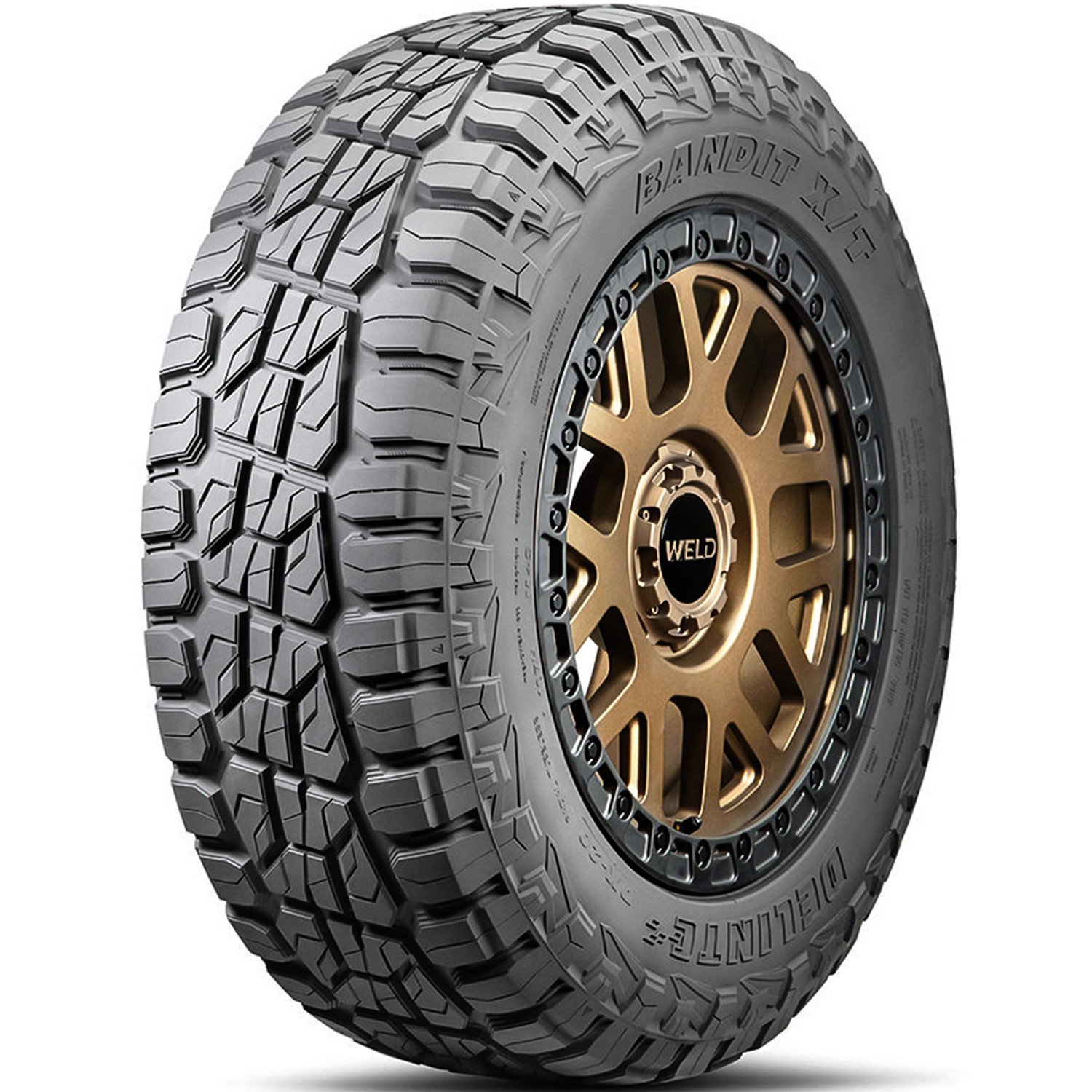 4 Tires LT 285/70R17 E 10 Ply Delinte DX-20 Bandit X/T XT Extreme Terrain