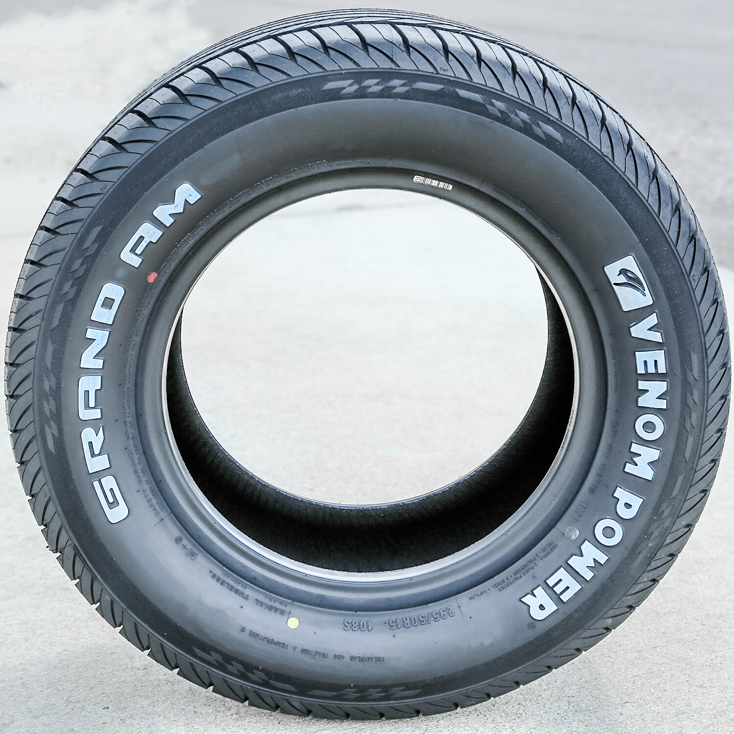 2 Tires Venom Power Grand AM 295/50R15 108S AS A/S All Season