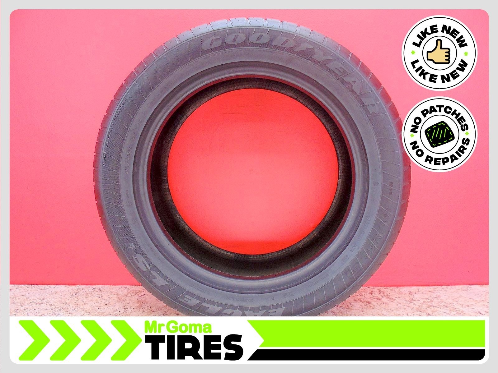 1 GOODYEAR EAGLE LS2 N1 265/50R19 USED TIRE 9.3/32 TREAD NO PATCHES 110V 2655019