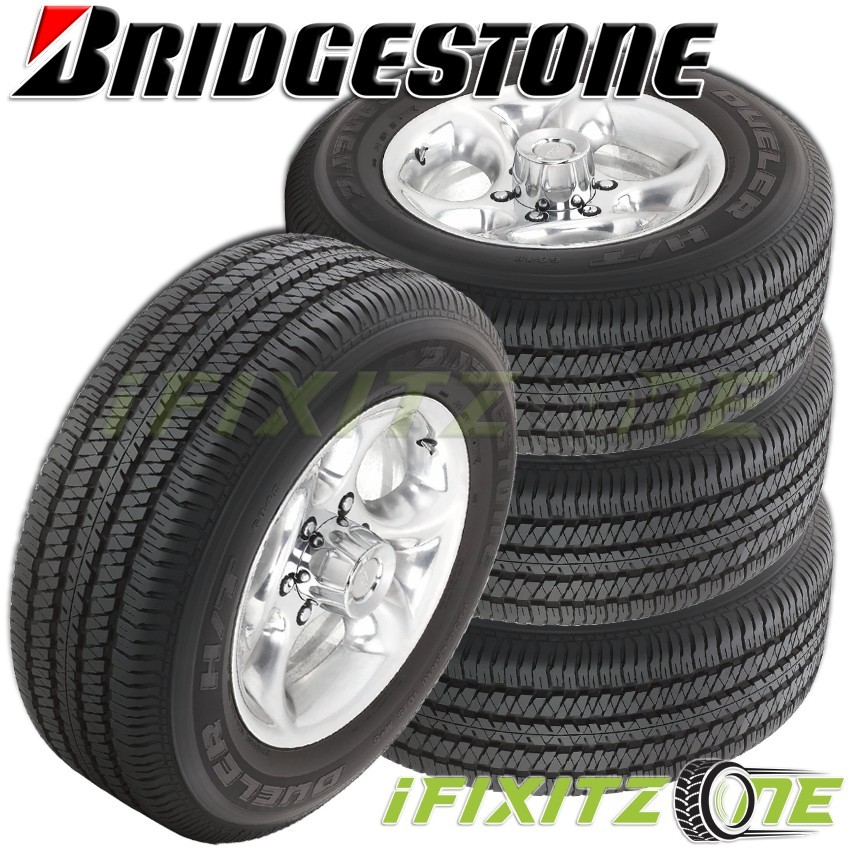 4 New Bridgestone DUELER H/T 684 II 275/60R20 114H All Season 60000 Mile Tires